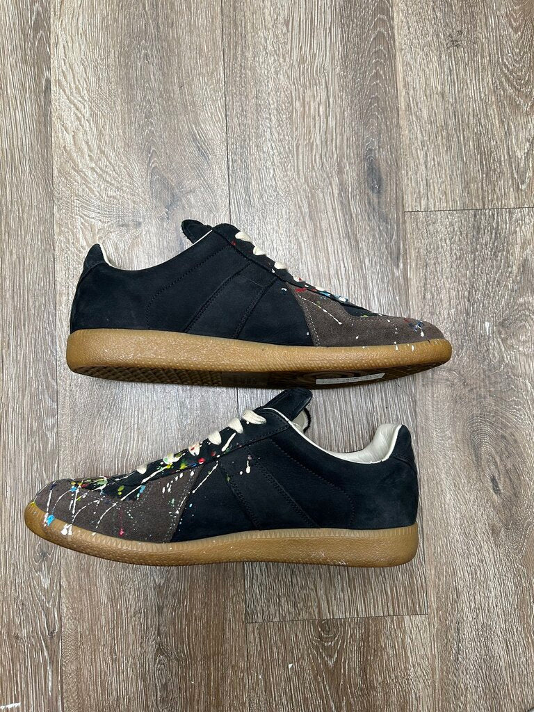 Preowned Maison Margiela Splatter Replicas Black Sz. 42 (No Box)