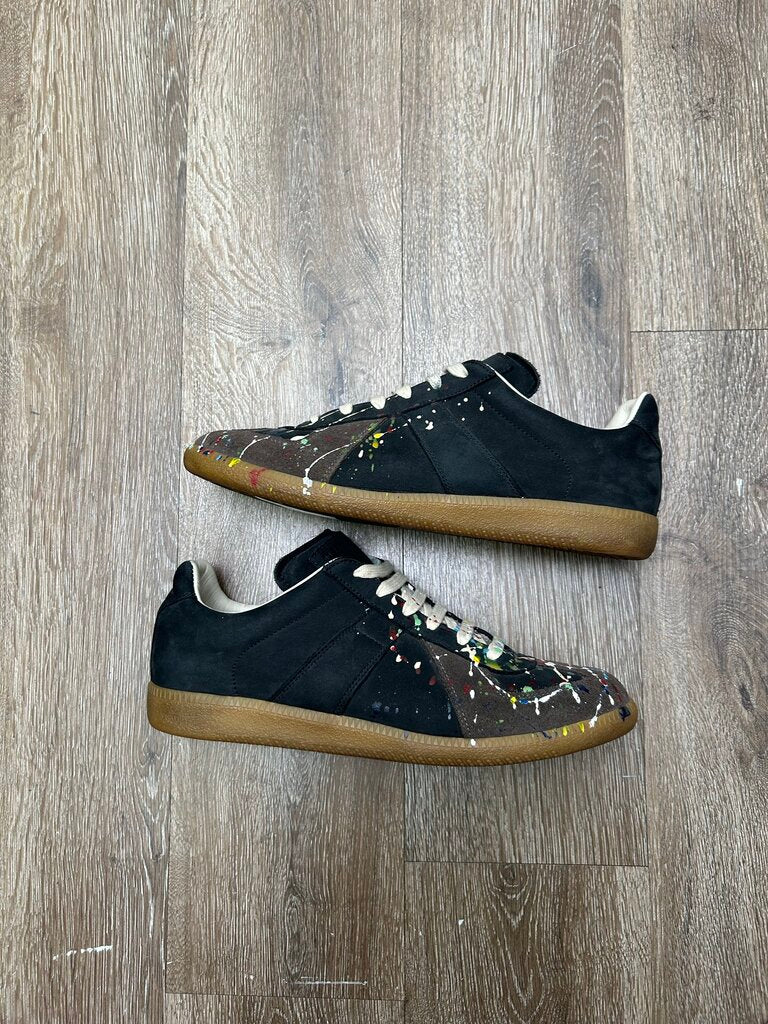 Preowned Maison Margiela Splatter Replicas Black Sz. 42 (No Box)
