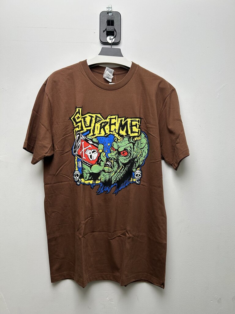 New Supreme Rob Zombie Brown Tee Sz. L