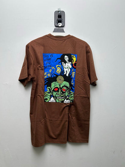 New Supreme Rob Zombie Brown Tee Sz. L