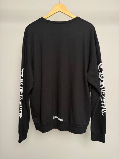 Pre-Owned Chrome Hearts Neck Logo Crewneck Sz. L