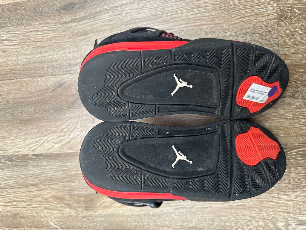 Preowned Jordan 4 Red Thunder Sz.13 (No Box)