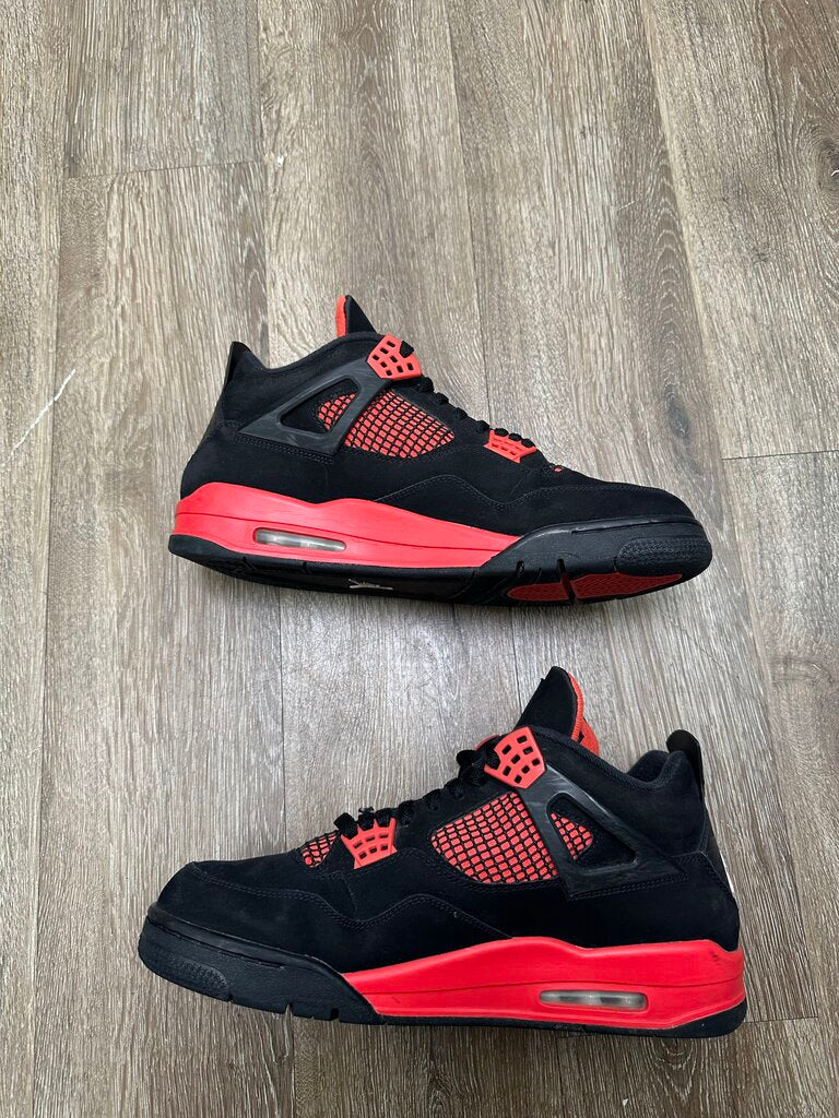 Preowned Jordan 4 Red Thunder Sz.13 (No Box)