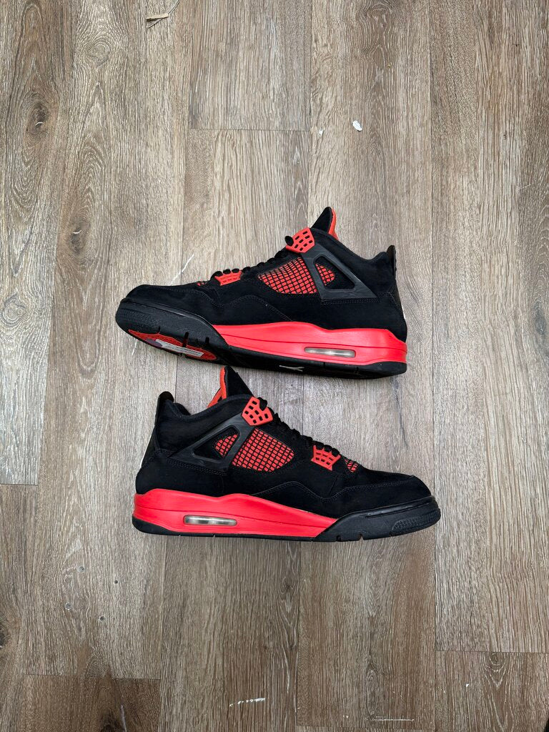 Preowned Jordan 4 Red Thunder Sz.13 (No Box)
