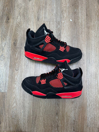 Preowned Jordan 4 Red Thunder Sz.13 (No Box)