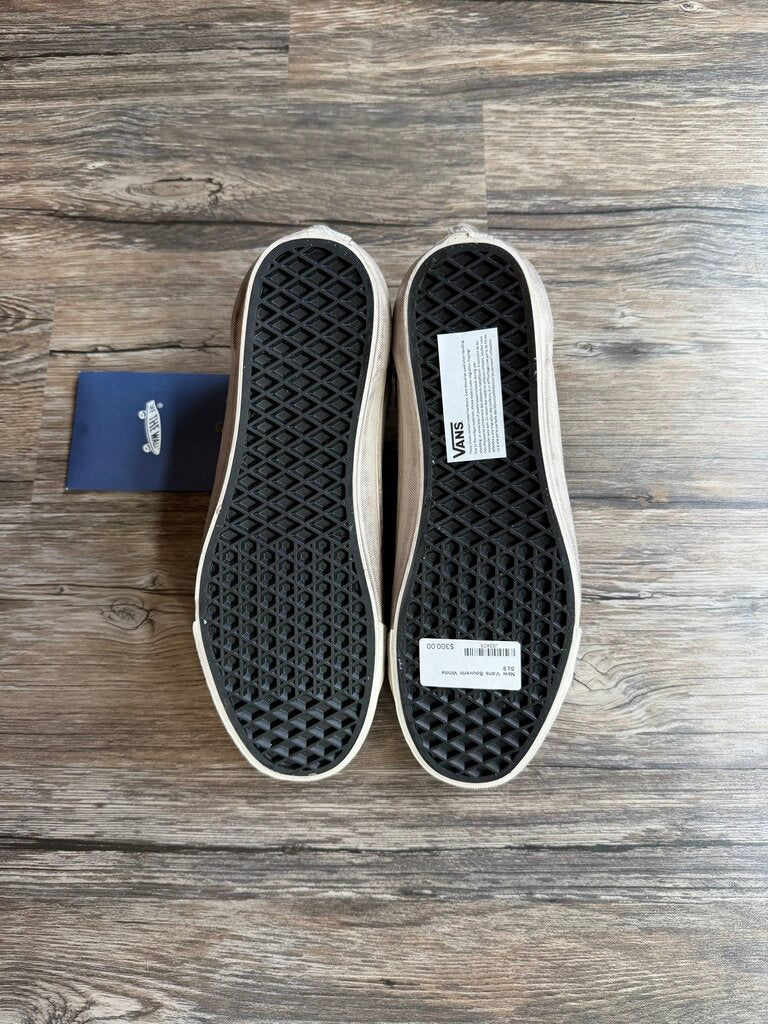 New Vans Souvenir White Sz. 10
