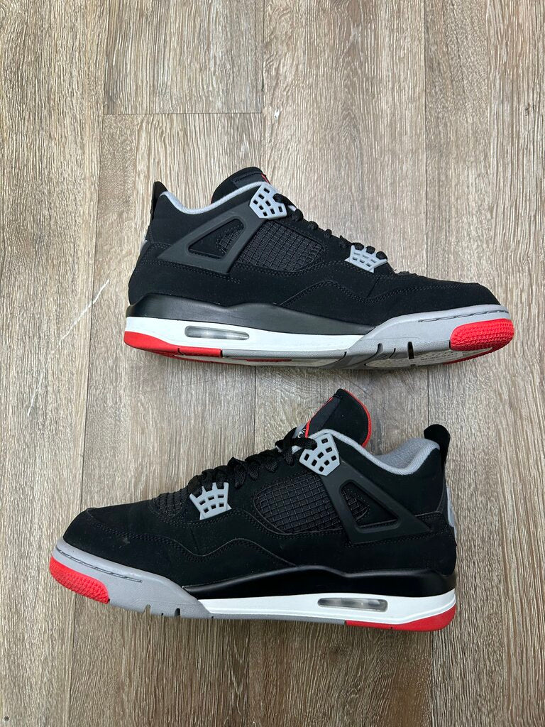 Preowned Jordan 4 Bred 2018 Sz.10.5 (No Box)