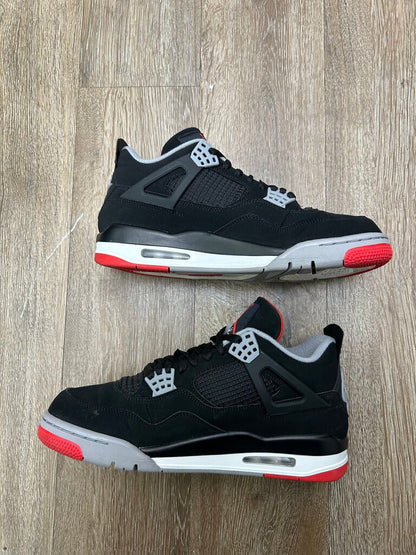 Preowned Jordan 4 Bred 2018 Sz.10.5 (No Box)