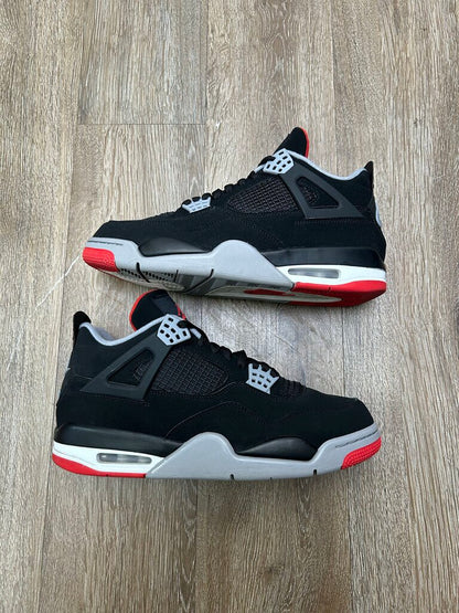 Preowned Jordan 4 Bred 2018 Sz.10.5 (No Box)
