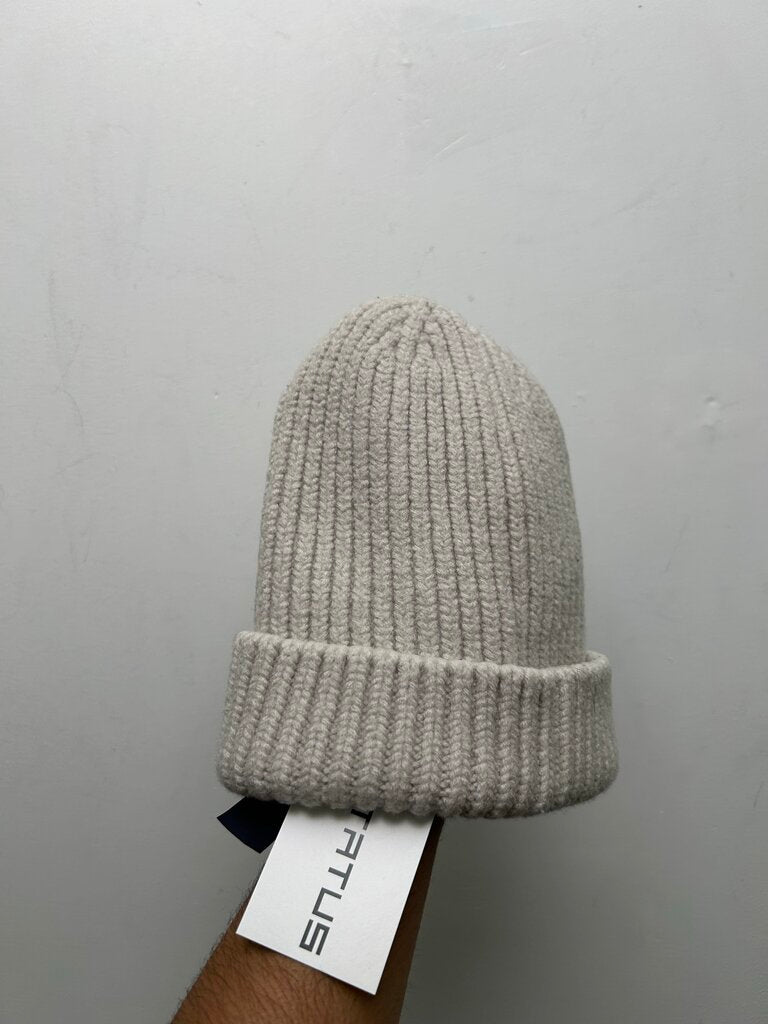 Preowned Louis Vuitton Grey Yellow Knit LV Lovers Beanie