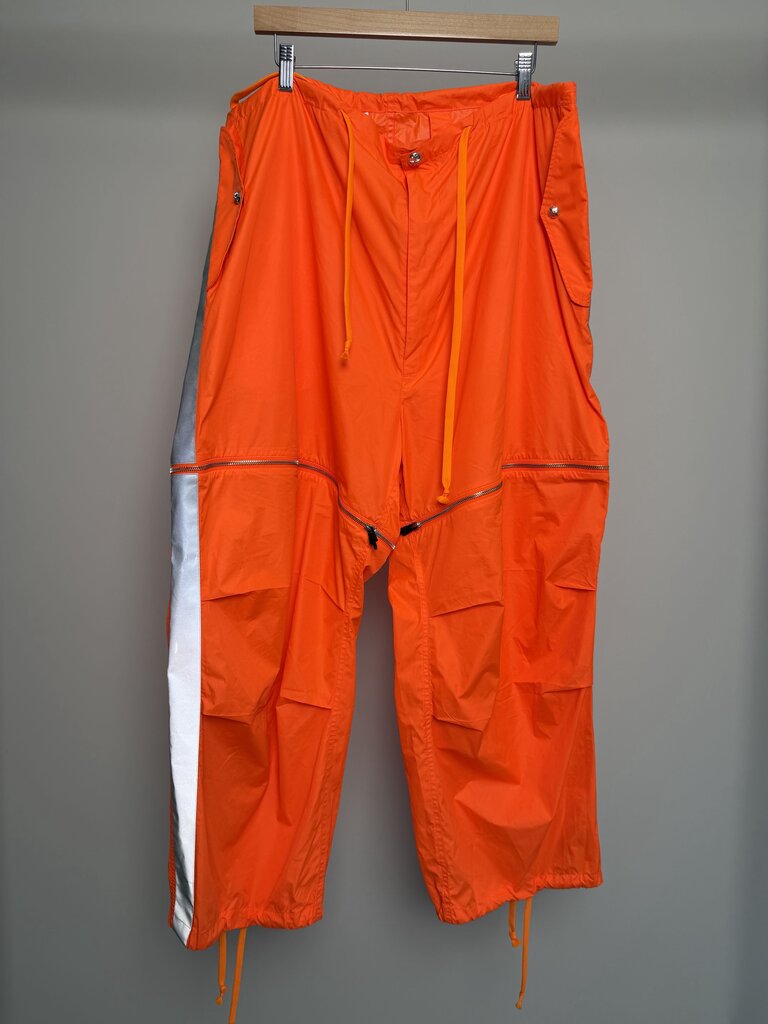 New Chrome Heart Parachute Orange Pants size One Size