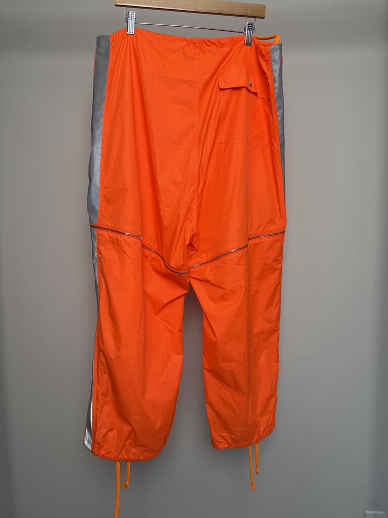 New Chrome Heart Parachute Orange Pants size One Size