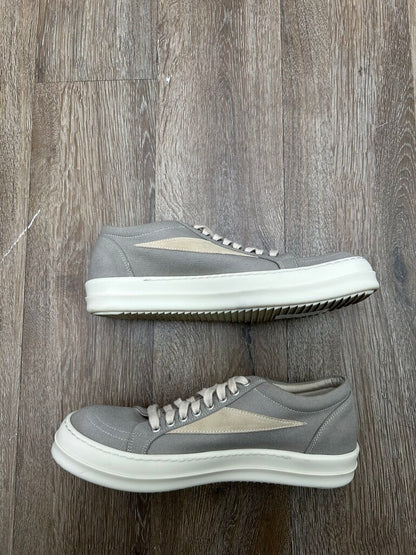Preowned Rick Owens Vans DRKSHWD Grey Canvas Sz.42 (No Box)