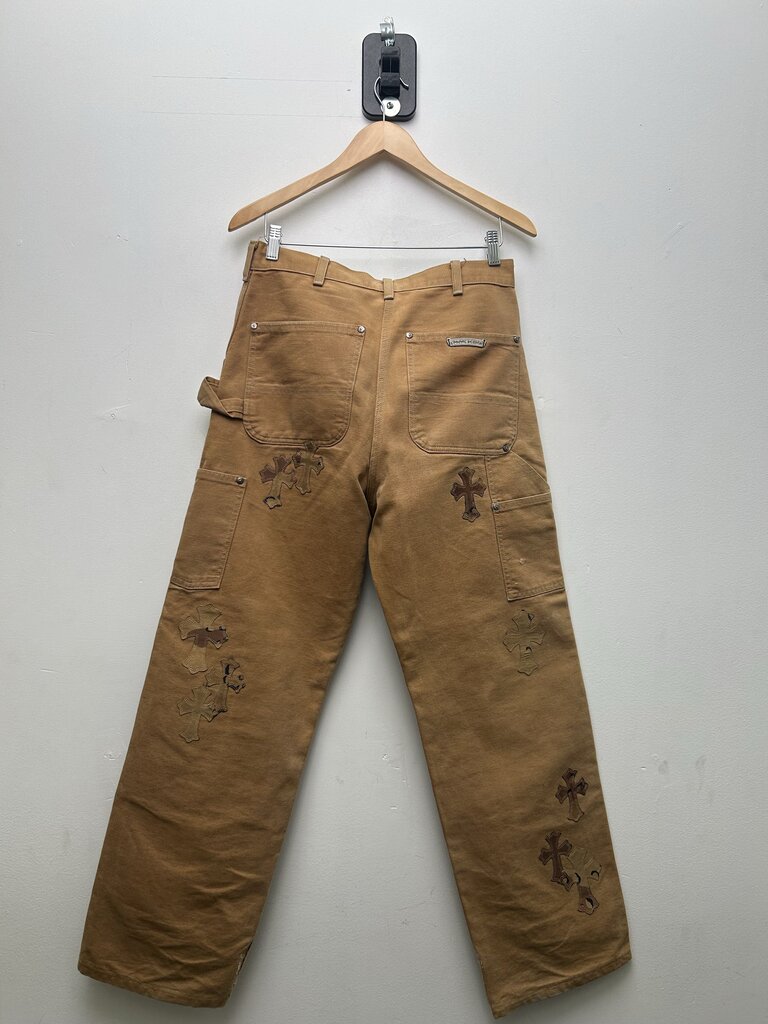 Preowned Chrome Hearts Matty Boy Sex Camo Patch Double Knees Sz.30