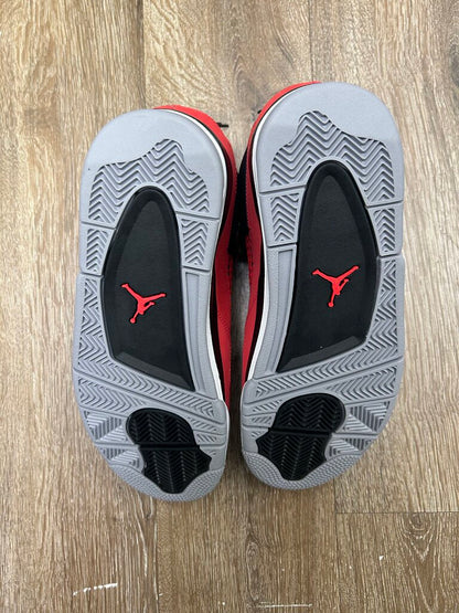 New Jordan 4 Toro Red Sz.9.5