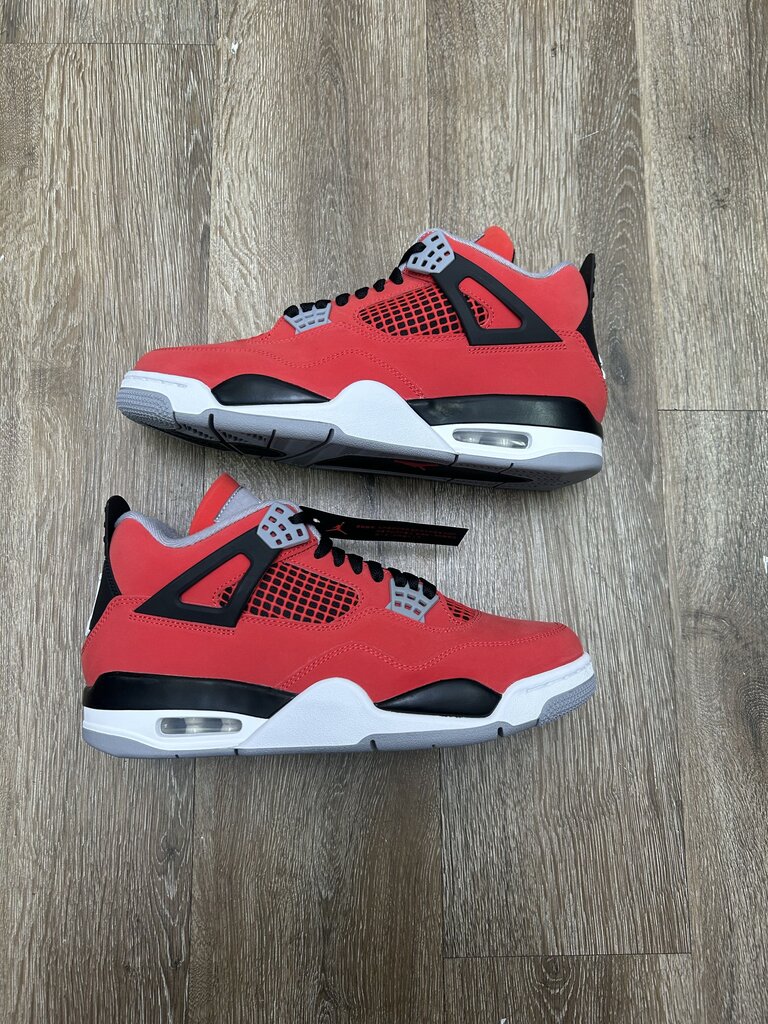 New Jordan 4 Toro Red Sz.9.5