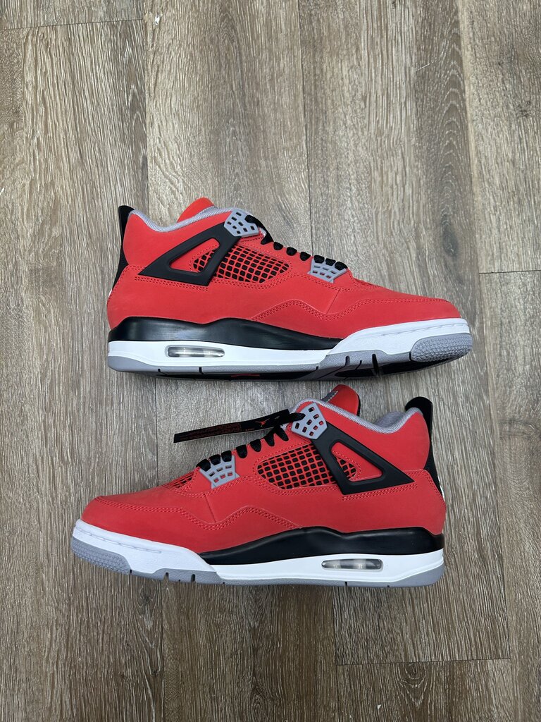 New Jordan 4 Toro Red Sz.9.5