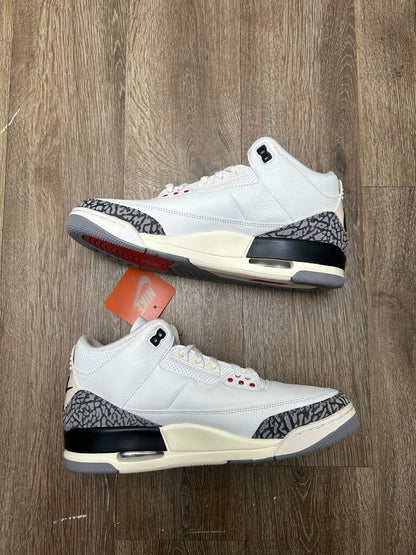 New Jordan 3 White Cement Reimagined Sz.11.5