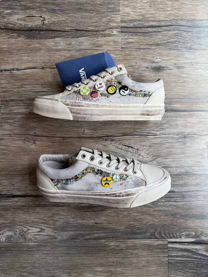 New Vans Souvenir White Vans Sz. 11.0