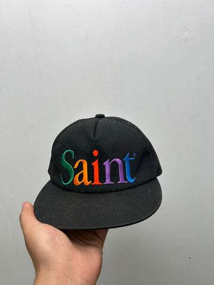 Preowned Saint Michaels Apple Black Hat