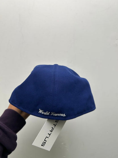 Preowned Supreme Blue LA Box Logo Hat Sz.7 5/8