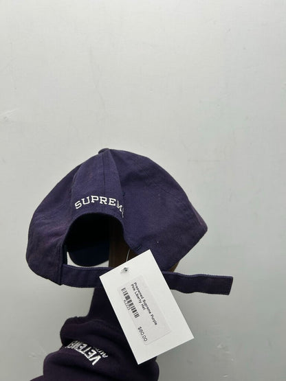 Preowned Supreme Purple Pink Liberty Hat