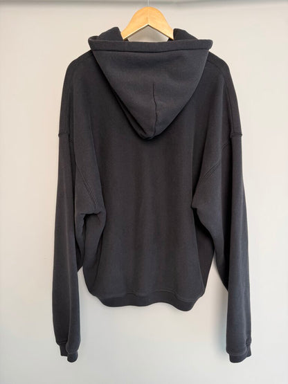 Preowned Stussy Black Arch Hoodie Size L