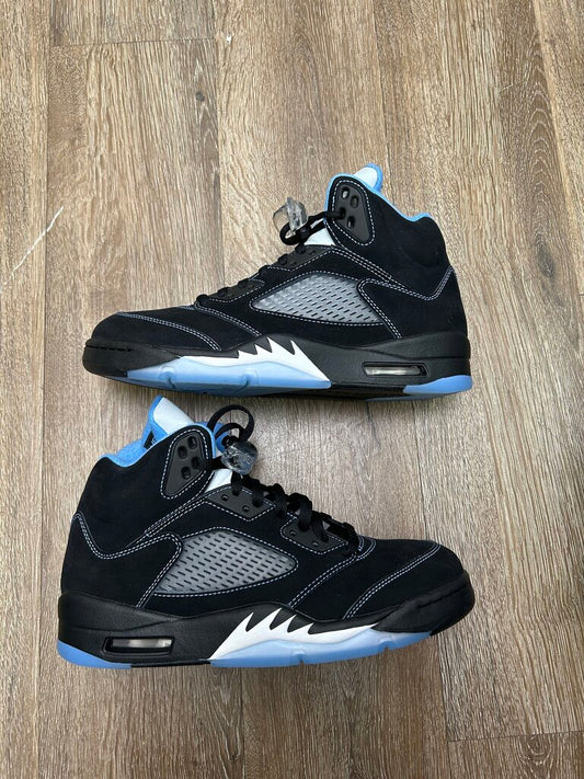 New Jordan 5 University Blue Black Sz.9