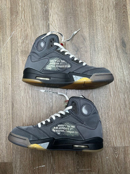 Preowned Jordan 5 Off White Muslin Sz.10