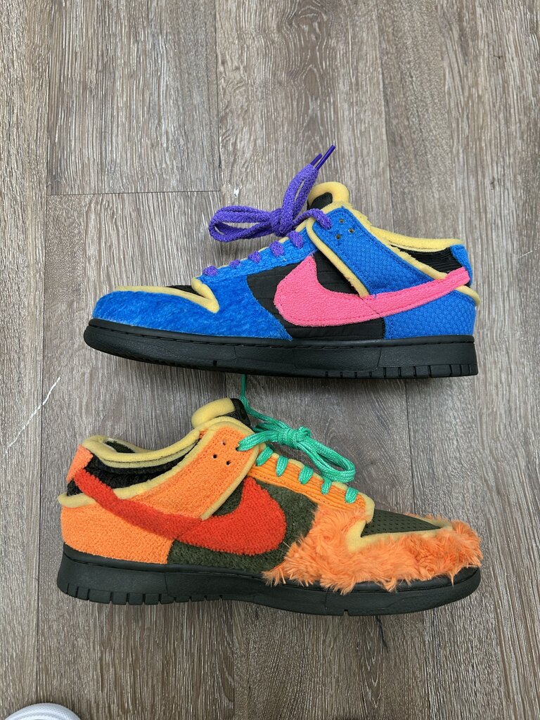 Preowned Nike CPFM Sponge Black Multi. Sz.9.5