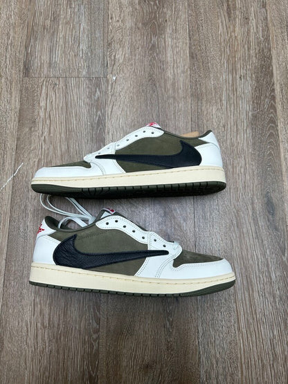 New Jordan 1 Low Travis Scott Medium Olive Sz.9.5