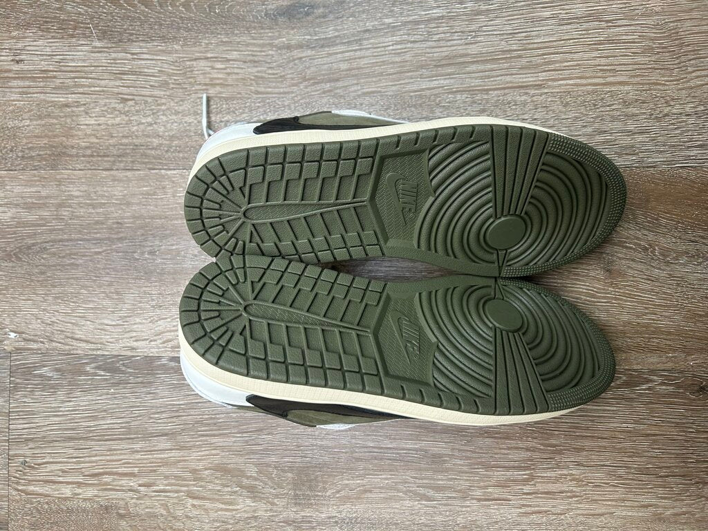 New Jordan 1 Low Travis Scott Medium Olive Sz.9.5