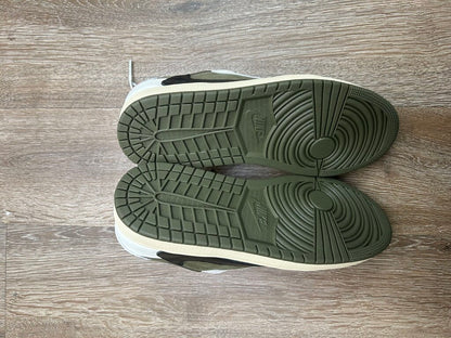 New Jordan 1 Low Travis Scott Medium Olive Sz.9.5