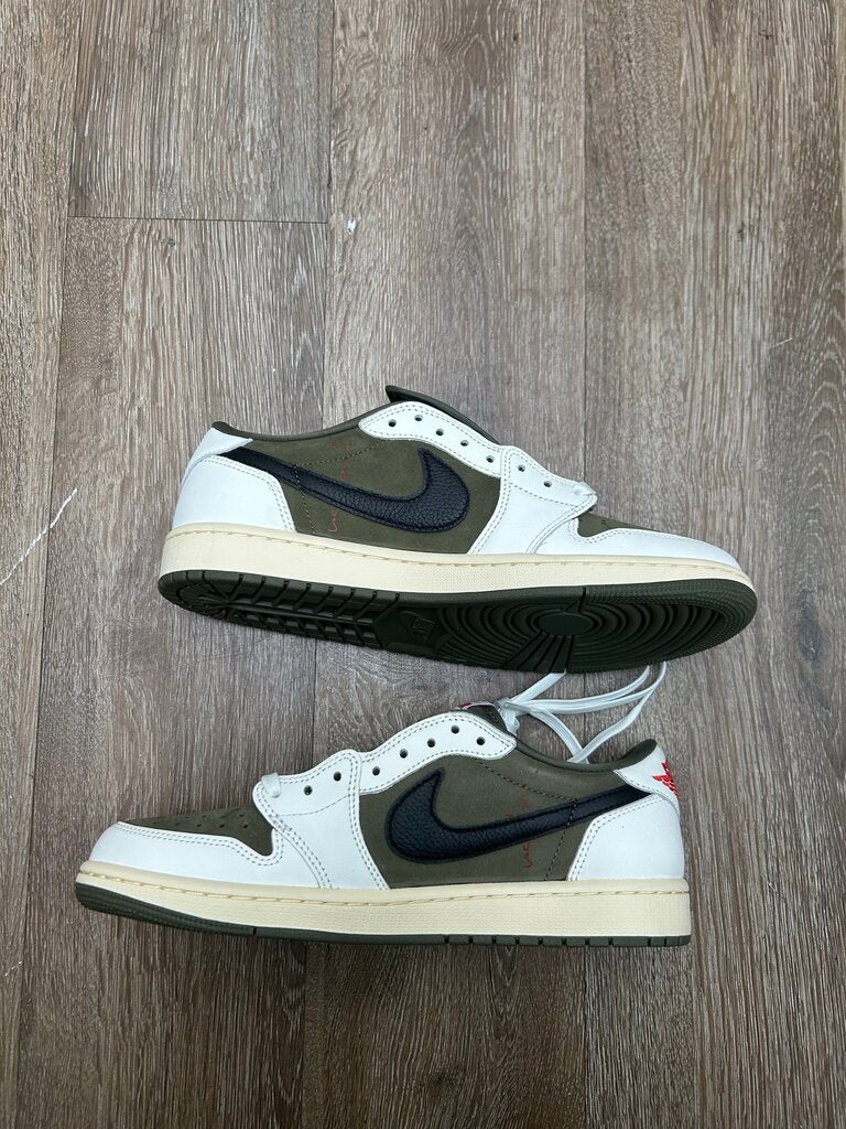 New Jordan 1 Low Travis Scott Medium Olive Sz.9.5