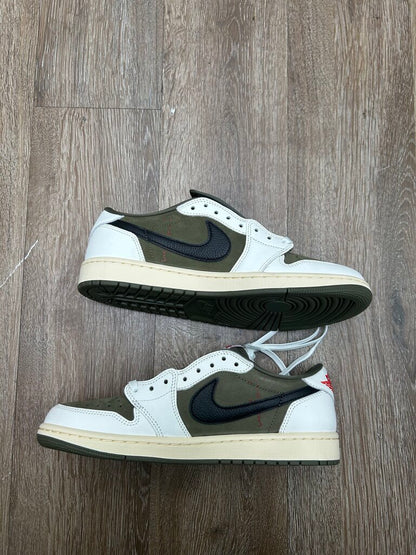 New Jordan 1 Low Travis Scott Medium Olive Sz.9.5