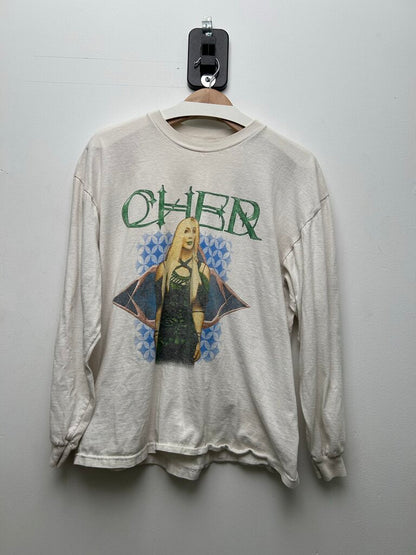 2002 Cher Farewell Tour White Longsleeve