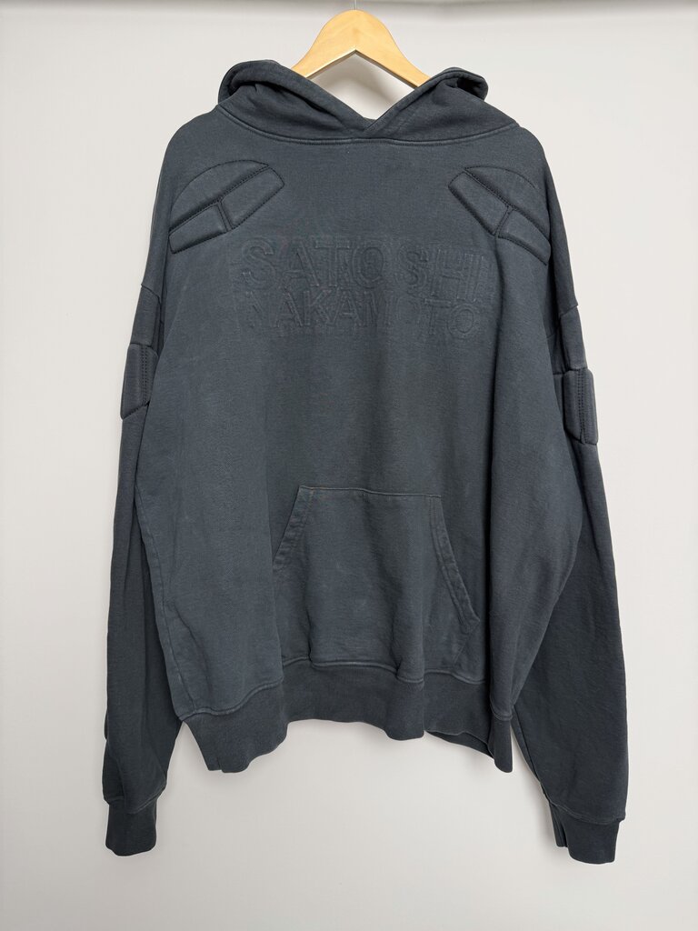 Preowned Satoshi Padded Black Hoodie size XL