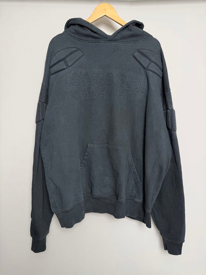 Preowned Satoshi Padded Black Hoodie size XL
