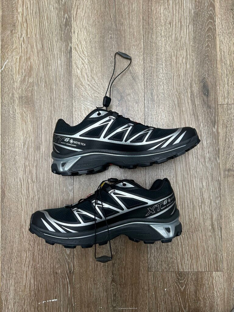 New Salomon XT6 Black Silver Sz.7M
