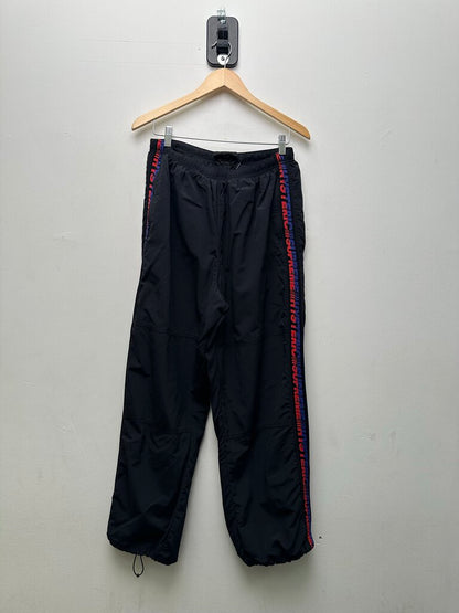 Preowned Supreme Hysteric Black Red Blue Track Pants Sz.XL