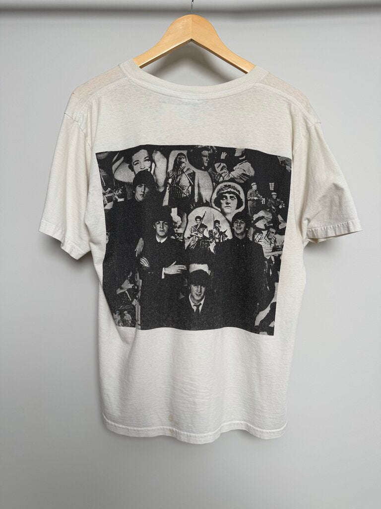 1996 The Beatles Apple Corp White Tee size M