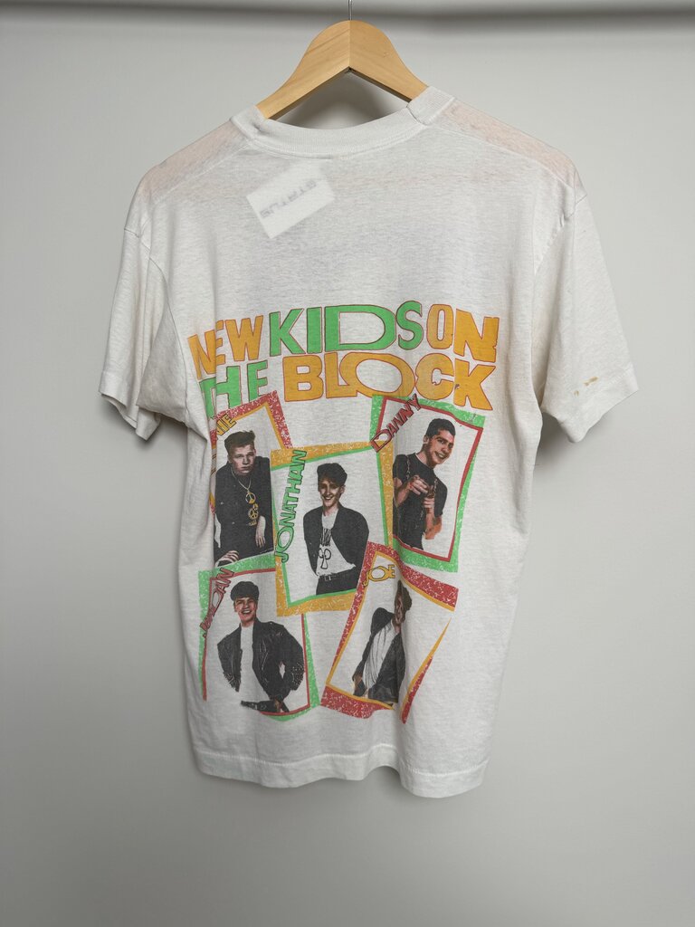 80s/90s New Kids on the Block White Tee size M