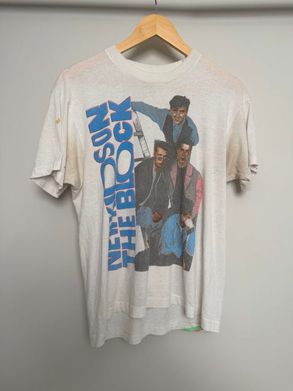 80s/90s New Kids on the Block White Tee size M