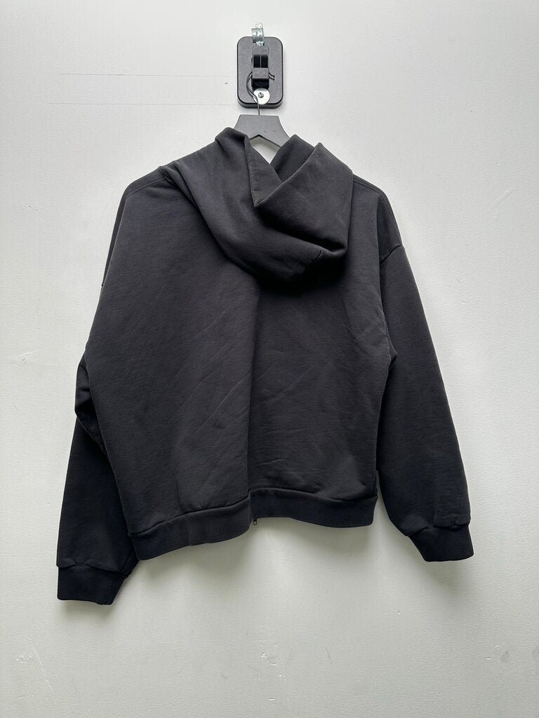 Preowned Balenciaga Under Armor Black Zip Sz.Large