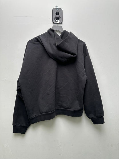 Preowned Balenciaga Under Armor Black Zip Sz.Large