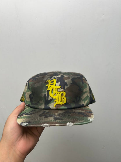 New Vertebrae Camo Yellow Hat