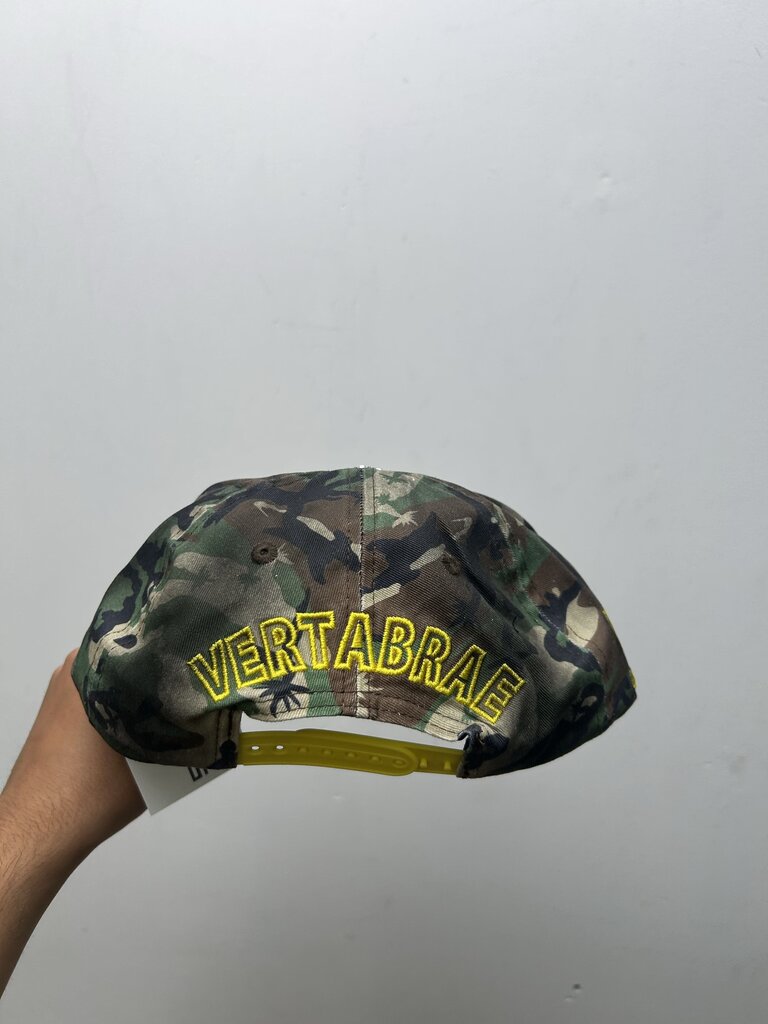 New Vertebrae Camo Yellow Hat