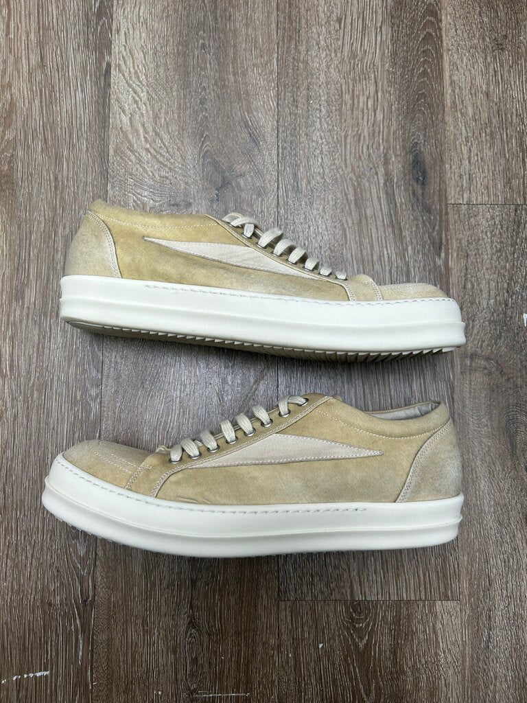Preowned Rick Owens DRKSHWD Yellow Canvas Sz.46