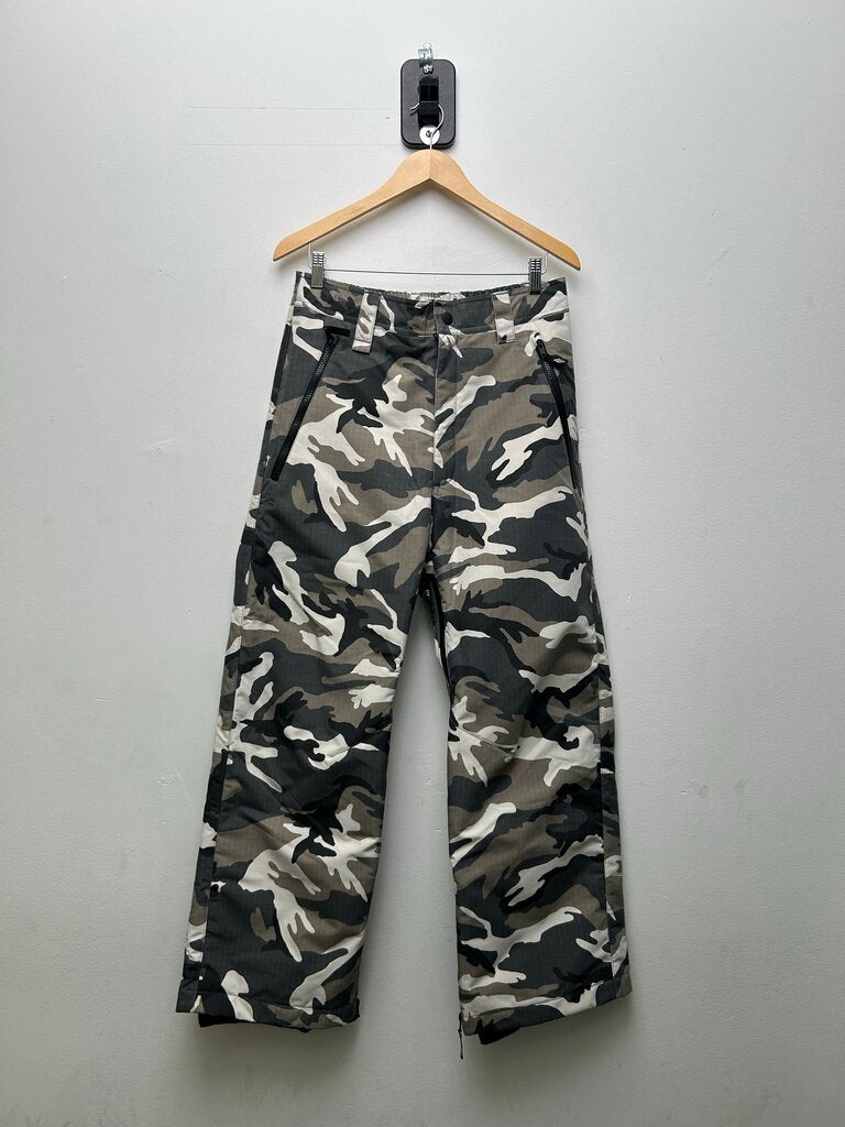 New Balenciaga Snow Camo Ski Wear Pants Size 46
