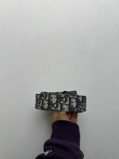 Preowned Dior Monogram CD Belt Sz.30/32